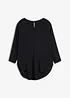 Shirt met 3/4 mouwen in een mix van viscose en elastan, bonprix