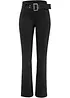 Stretch broek met riem, bonprix