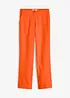 High waist linnen broek van een linnen-viscosemix, bonprix