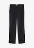 High waist linnen broek van een linnen-viscosemix, bonprix
