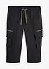 3/4 instapbroek met cargozakken, regular fit, bonprix