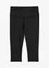 Outdoor legging met Ocean Bound Plastic, bermudalengte, bonprix