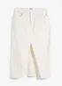 Stretch spijkerrok, midi lengte, John Baner JEANSWEAR