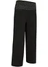 Loungewear culotte met comfortband, bonprix