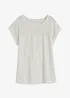 Shirt met kant, bonprix
