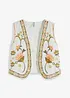 Vest met borduursel, bonprix