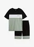 T-shirt en sweat bermuda (2-dlg. set), bonprix