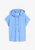 Henley shirt met capuchon, bonprix