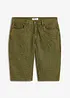 Lange stretch bermuda, loose fit, bonprix