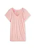 Shirt in een viscosemix, korte mouw, bonprix