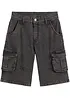 Jongens cargo bermuda, loose fit, bonprix