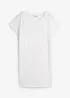 Boxy longshirt, korte mouw, bonprix