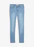 Skinny stretch jeans mid waist, bonprix