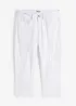 Slim fit jeans met mid waist, cropped, bonprix