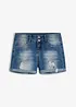 Jeans short met mid waist, bonprix