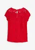 Blouse van koordkant, bonprix