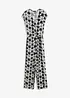 Jersey jumpsuit met korte mouwen, bonprix
