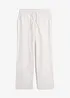 Wijde broek met linnen, bonprix