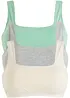 Bralette met biologisch katoen (set van 3), bonprix