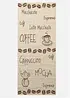 Vloerkleed met cappuccinomotief, bonprix