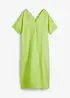 Wijde kaftan jurk van puur linnen, bonprix