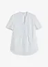 Blouse met broderie anglaise, bonprix