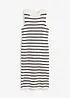 Lichte, fijngebreide jurk met strepen, bonprix