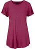 Shirt van slub garen met vleugelmouwen, bonprix