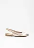 Jana slingback ballerina's in comfortabele wijdte, Jana