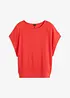 Geribd shirt met vleermuismouwen, bonprix