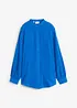 Lange mousseline overhemdblouse van katoen, bonprix