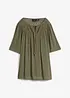 Lange crinkle tuniek, halflange mouw, bonprix