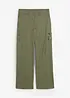 Mid waist cargo jeans in een katoenmix, bonprix