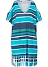Lang strandshirt van soepele viscose, bonprix