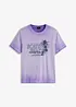 T-shirt in washed out look van biologisch katoen, bonprix