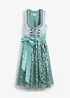 Dirndl met pailletten schort (2-dlg. set), bonprix