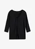 Shirt met straps van viscose, bonprix