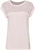 Shirt met kant, bonprix