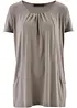 Longshirt met viscose, bonprix