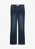 Mid waist stretch jeans, bootcut, bonprix