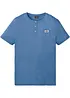 Henley shirt met comfort fit van puur biologisch katoen, korte mouw, bonprix