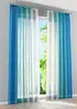 Gordijnen met gerecycled polyester en kleurverloop (set van 2), bonprix