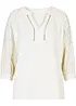 Tuniek van mousseline, bonprix