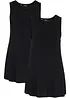 Lange top in een viscosemix (set van 2), bonprix
