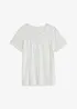 Shirt met kant, bonprix