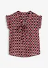 Gedessineerde blousetop, bonprix