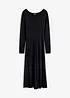 Gebreide maxi jurk, bonprix