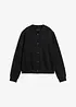 Sweat bomber met een knoopsluiting, bonprix