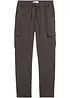 Loose fit cargo broek van katoen, straight, bonprix