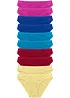 Slip (set van 10), bonprix